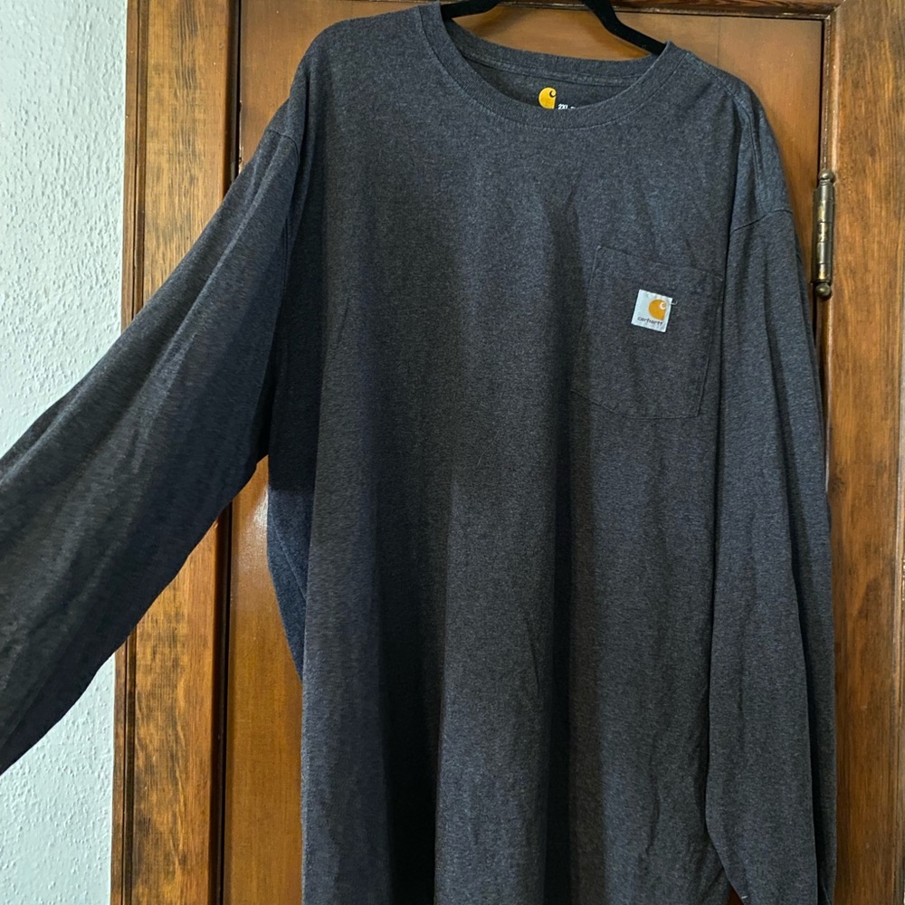 Carhartt Dark Gray Long Sleeve Shirt